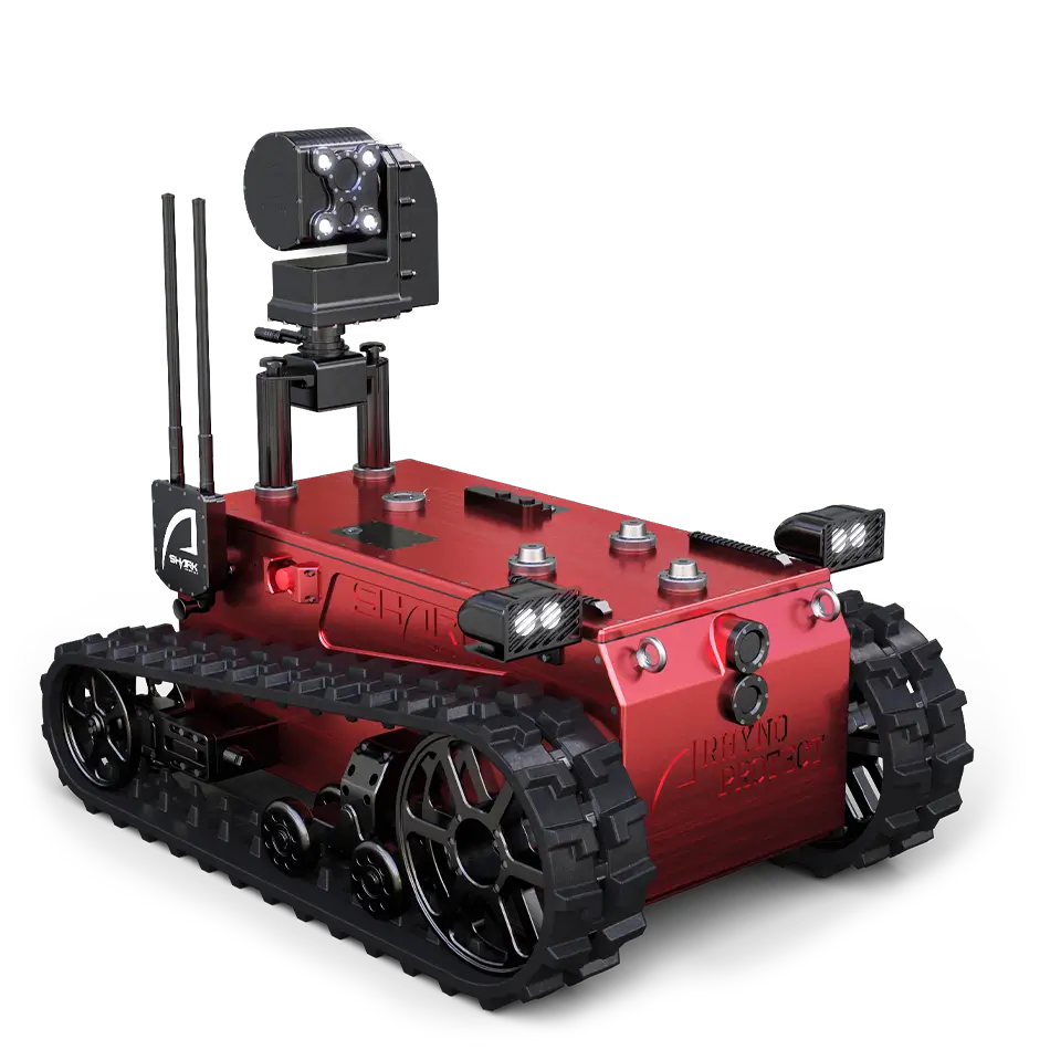 Rhyno Protect video turret with HD zoom and thermal cameras