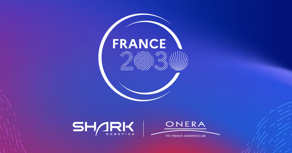 Shark Robotics and ONERA are winners of the France 2030 plan for the first autonomous firefighting robot project