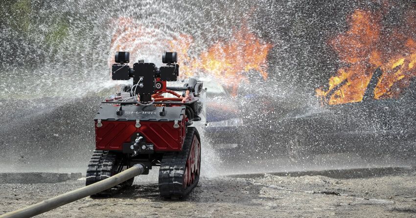 The Genesis of firefighting robots