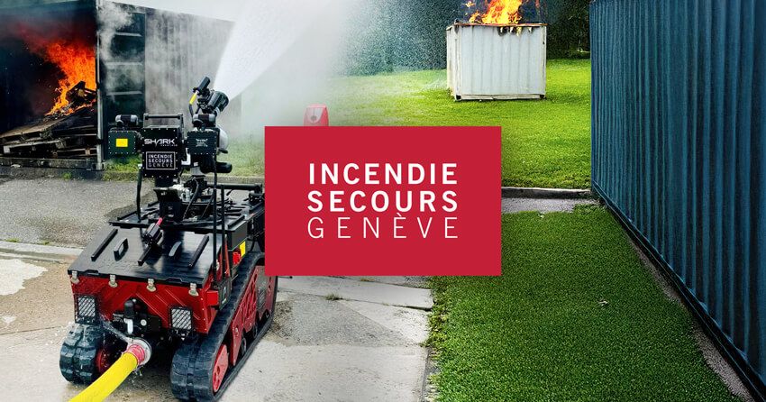 Geneva firefighters integrate Shark Robotics’ Colossus robots into operations